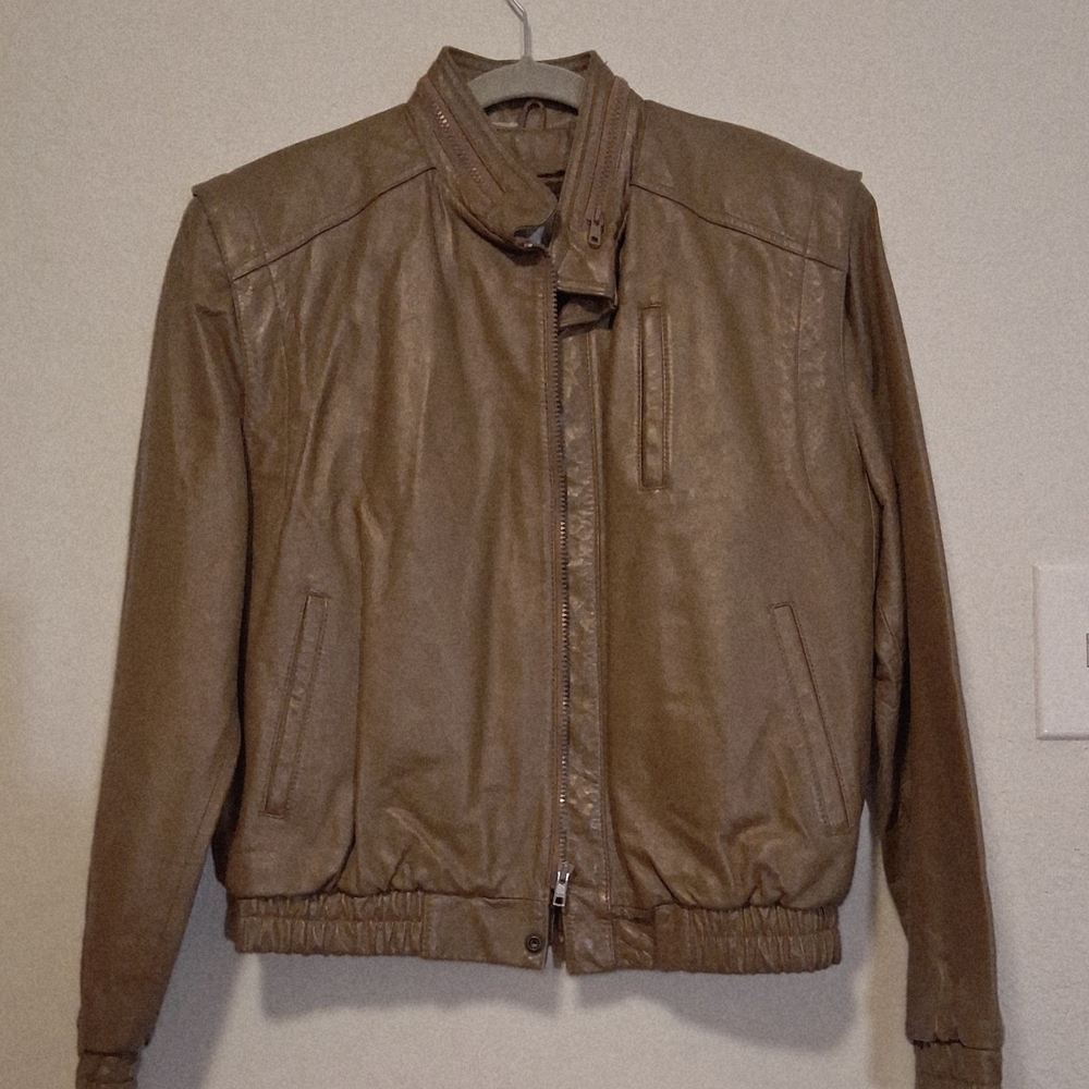 Vintage Wilson Brown Leather Jacket for Women Or Men